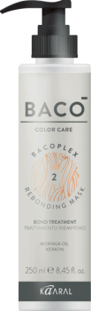 Kaaral Baco Color Care Bacoplex Rebonding Mask (Реконструирующая маска для волос, шаг 2), 250 мл