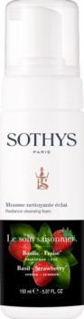 Sothys Radiance cleansing foam Basil - Strawberry (Пенка для умывания с ароматом «клубники и базилика»), 150 мл