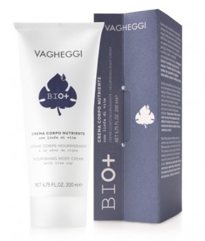 Vagheggi Bio+ Nourishing Body Cream (Крем для тела питательный bio+ с экстрактом винограда малвазия), 200 мл