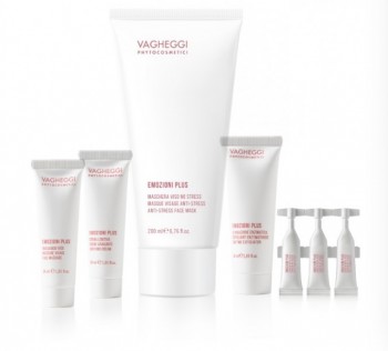 Vagheggi Emozioni Plus Professional Kit For Sensitive Intolerant Skin (Профессиональный набор для чувствительной кожи, 5 этапов), 10 процедур