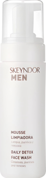Skeyndor Men Daily Detox Face Wash (Пенка детокс очищающая для лица), 150 мл