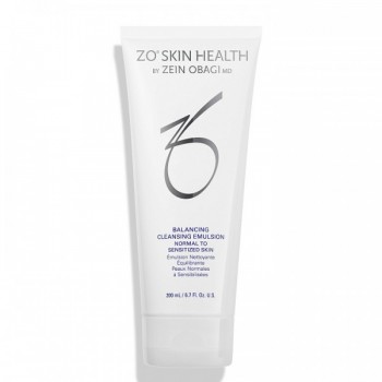 ZO Skin Health Balancing Cleansing Emulcion (Успокаивающая и балансирующая эмульсия для очищения кожи), 200 мл