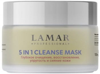 Lamar Professional 5 in 1 Cleanse Mask (Маска для лица очищающая c розовой глиной), 100 мл