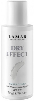 Lamar Professional Dry Effect Powder (Антигидрозная пудра для ног), 100мл/50г