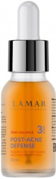 Lamar Professional Post-Acne Defence Serum (Сыворотка для лица против несовершенств кожи с ниацинамидом и койевой кислотой), 30 мл