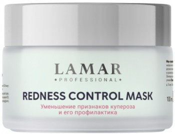 Lamar Professional Redness Control Mask (Успокаивающая маска для лица с никотинамидом и троксерутином), 100 мл