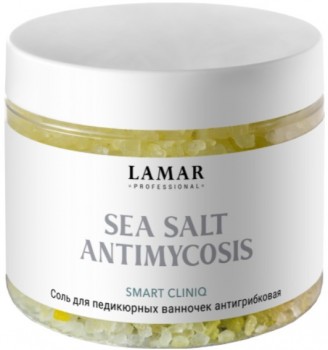 Lamar Professional Sea Salt Antimycosis (Соль для педикюрных ванночек антигрибковая), 500 г