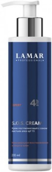 Lamar Professional Spf 15 s.o.s. Cream (Крем постпилинговый с алоэ), 200 мл
