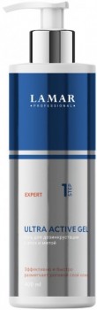 Lamar Professional Ultra Active Gel (Гель для дезинкрустации лица с алоэ и мятой), 400 мл