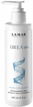 Lamar Professional Urea 10 % (Увлажняющий крем для рук и тела с мочевиной), 200 мл