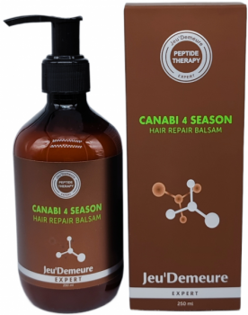 Jeu'Demeure CANABI 4 SEASON Hair Repair Balsam (Бальзам с коноплей), 250 мл 