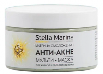 Stella Marina Мульти - маска для лица «Анти-акне» для жирной и проблемной кожи