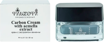Carbon Cream With Acmella Extract (Крем с экстрактом акмеллы), 50 мл