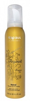 Kapous Мусс нормальной фиксации с маслом арганы «Arganoil», 150 мл.