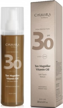 Casmara Tan Magnifier Vitamin Oil Spf 30 (Масло для тела, усиливающее загар с витаминами), 200 мл