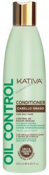 Kativa Oil Control conditioner (Кондиционер «Контроль» для жирных волос), 250 мл