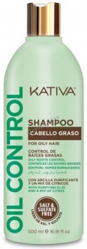 Kativa Oil Control shampoo (Шампунь «Контроль» для жирных волос)
