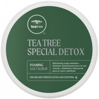 Paul Mitchell Tea Tree Special Detox Foaming Salt Scrub (Солевой скраб для кожи головы), 184 г