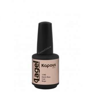 Kapous Эластичное базовое покрытие Бежевое "Elastic Base Coat Beige " "Lagel, 15 мл