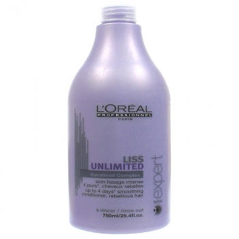 L’Oreal Professionnel Liss unlimited conditioner (Смываемый уход Лисс анлимитид для непослушных волос)