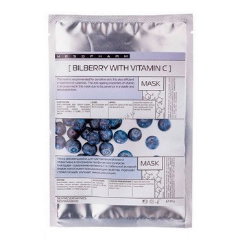 Mesopharm Professional Bilberry With Vit C Mask (Восстанавливающая маска)