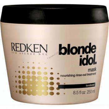 Redken Blonde idol mask (Маска для питания и смягчения волос оттенка блонд), 250 мл