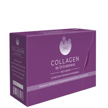 360 Collagen Pomegranate (Коллаген пептидный желе в стиках)