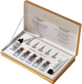 Jeu'Demeure Lifting Kit Professional Needle Free Bioreparant (Безыгольный биорепарант сыворотка + крем), 1 бокс