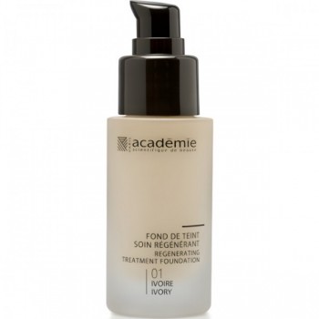 Academie / Make Up/ Fond De Teint Soin Regenerant 01 Ivoire (Регенерирующая тональная основа №01 Слоновая кость), 30 мл