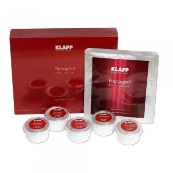 Klapp Klapp Repagen Exclusive Treatment Light (Процедурный набор «Репаген Облегченный»), 5 препаратов