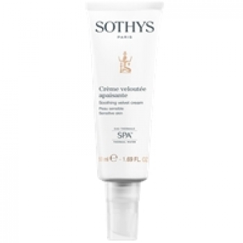 Sothys Soothing velvet cream (Успокаивающий бархатный крем для чувствительной нормальной и сухой кожи)