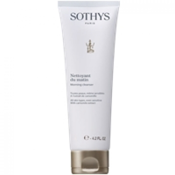 Sothys Morning cleanser (Утреннее очищающее средство с экстрактом ромашки и сладкого миндаля), 125 мл