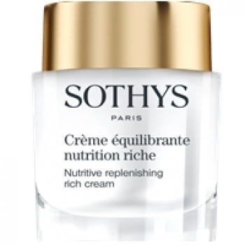 Sothys Rich Nutritive Replenishing Cream (Обогащенный питательный регенерирующий крем), 50 мл