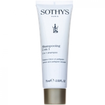 Sothys 2 in 1 Shampoo - Lemon & Petitgrain Escape (Шампунь-кондиционер «Лимон и петитгрейн»)