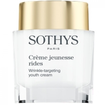 Sothys Wrinkle-Targeting Youth Cream (Крем для коррекции морщин с глубоким регенерирующим действием, с защитой коллагена от гликации), 50 мл