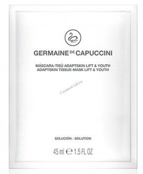 Germaine de Capuccini Options Adaptskin Tissue-Mask Lift & Youth (Тканая маска на основе овса), 10 шт