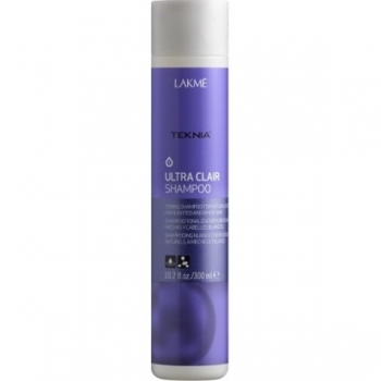 Lakme Teknia Ultra Clair Shampoo (Шампунь тонирующий для светлых оттенков волос)