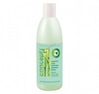 Concept Bamboo extra-long hair shampoo (Шампунь-уход для очень длинных волос), 300 мл