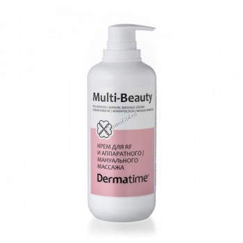 Dermatime MULTI-BEAUTY Крем для RF и аппаратного / мануального массажа, 500 мл