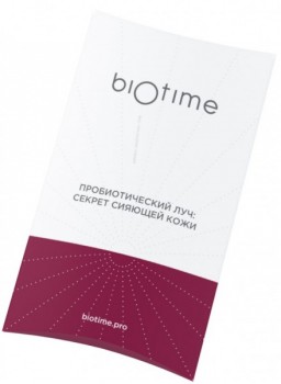 Biotime/Biomatrix Открытка-сет "Пробиотический луч" секрет сияющей кожи, 5х3мл