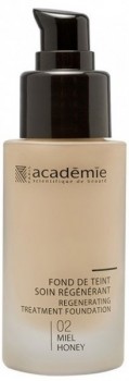 Academie / Make Up / Fond De Teint Soin Regenerant 02 Miel (Регенерирующая тональная основа №02 - Мед), 30 мл