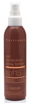 Histomer Sun Protection Spray Lotion SPF15/SPF30 (Cолнцезащитный лосьон-спрей для лица и тела), 200 мл.