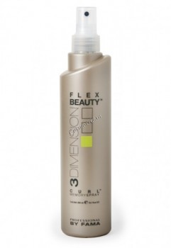 By Fama Flex beauty curl memory spray (Спрей с эффектом памяти для вьющихся волос), 300 мл.