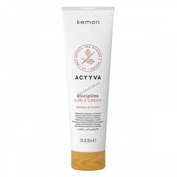 Kemon Actyva Disciplina Curly Cream (Крем-уход для моделирования непослушных и кудрявых волос), 150 мл