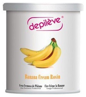 Depileve Banana Cream Rosin wax (Воск банановый), 800 гр