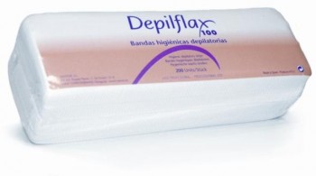 Depilflax 100 Бумага для депиляции уп. 50шт., размер 7.5 х 22 см 