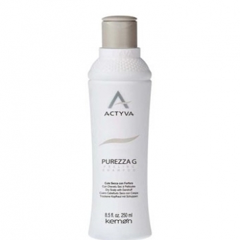 Kemon Actyva Purezza G shampoo (Шампунь для жирной кожи головы с перхотью)
