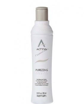 Kemon Actyva Purezza G shampoo (Шампунь для жирной кожи головы с перхотью)