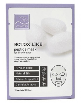 Beauty Style Cova b Trox (Шелковая пептидная маска от морщин «Ботокс Лайк»)