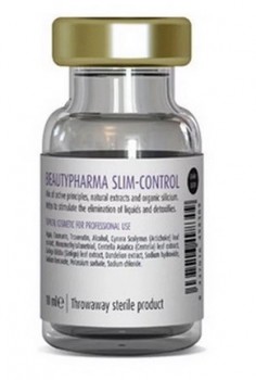 Beautypharma Slim-Control (Коктейль для улучшения микроциркуляции и лимфодренажа), 1 флакон х 10мл